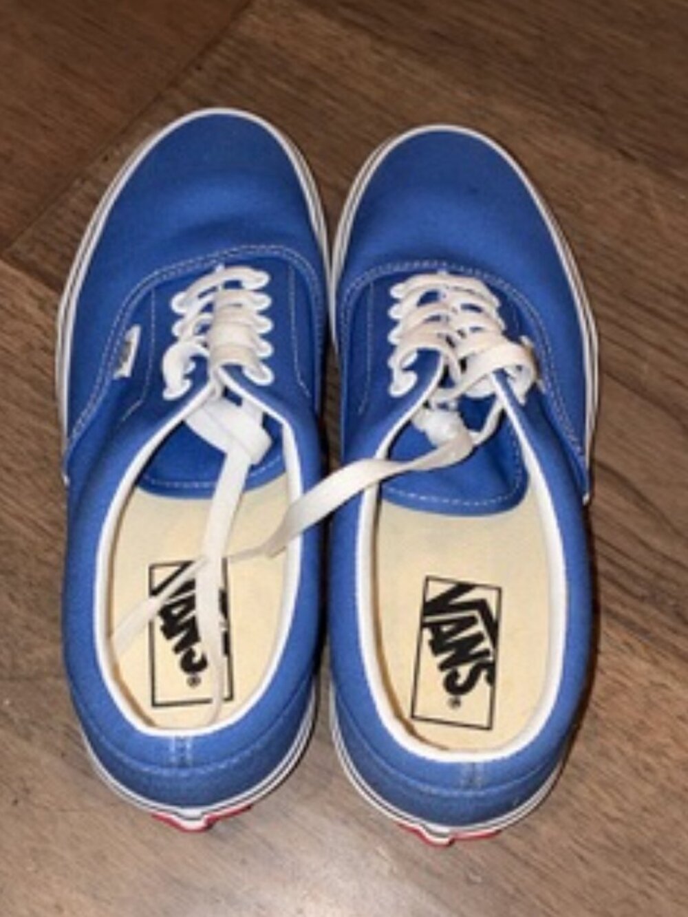 Vans Era True Blue Canvas Sneakers Men's 7.5 / Women's 9 NWT Classic Skate Shoes - Picture 2 of 8
